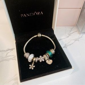 Pandora Silver Bracelet Set